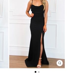 Brand new black formal dress.